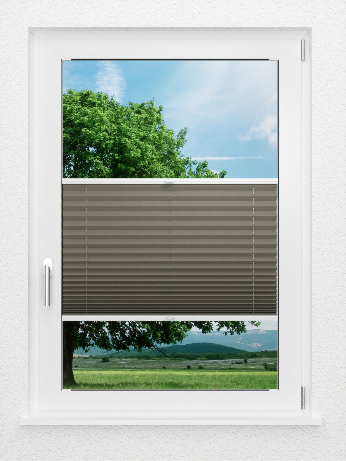 Detailansicht LYSEL HOME plissé 221A Mali BO