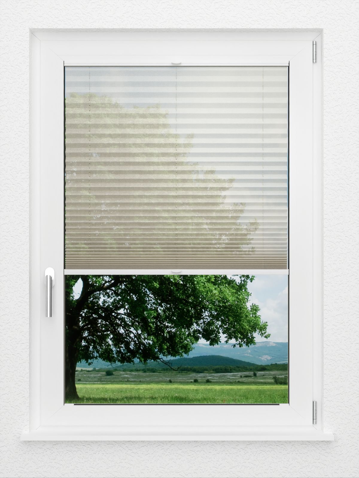 Detailansicht LYSEL HOME Store plissé 110A Nero