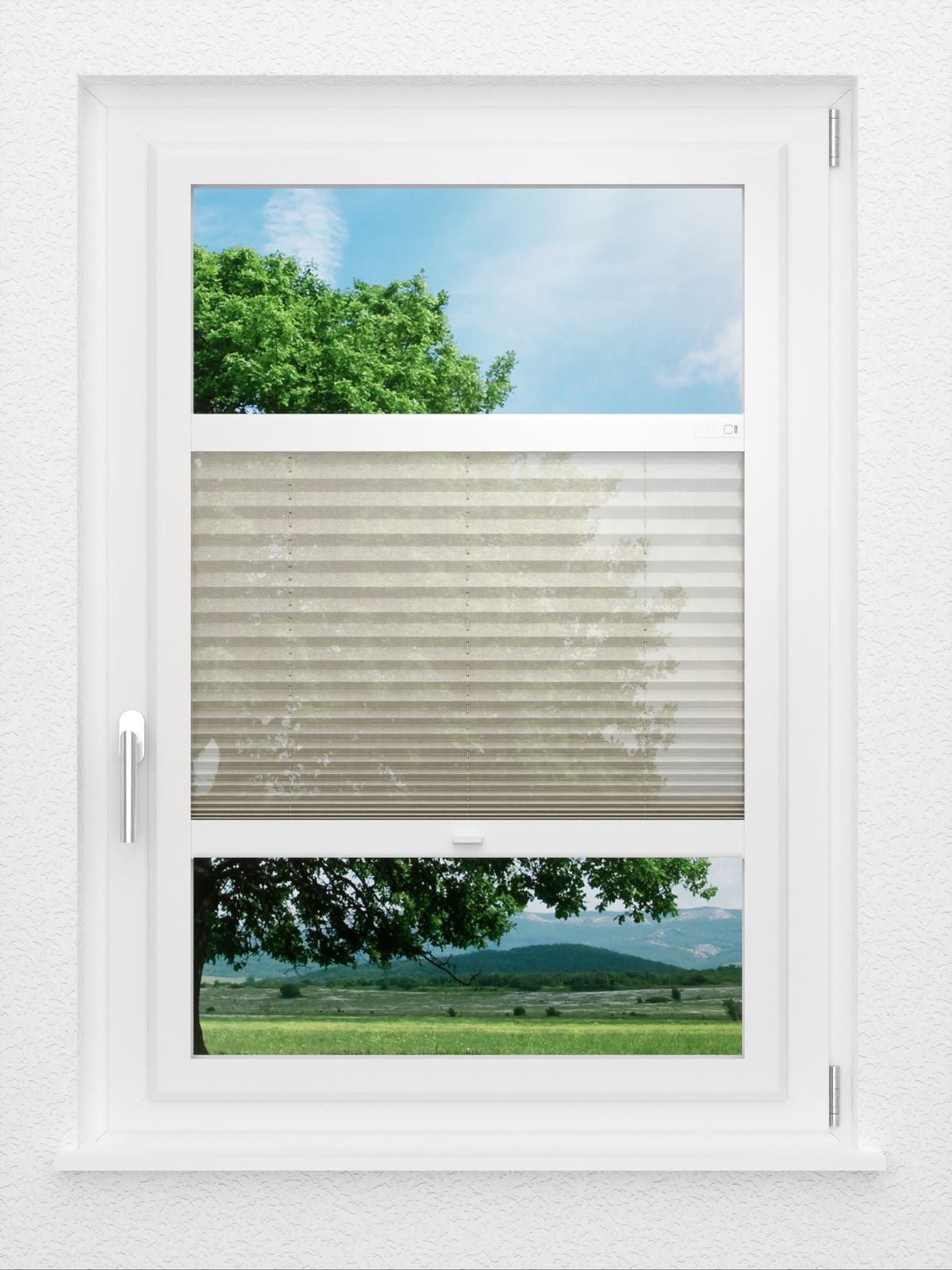 Detailansicht LYSEL HOME Plissé 110A Nero