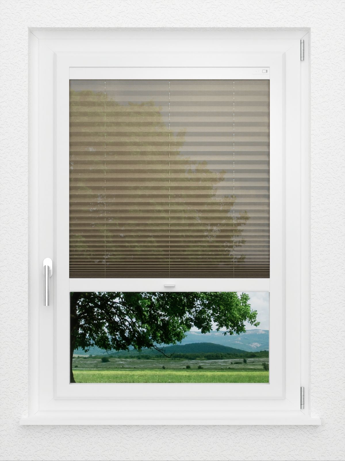 Detailansicht LYSEL HOME Plissé 111A Nero