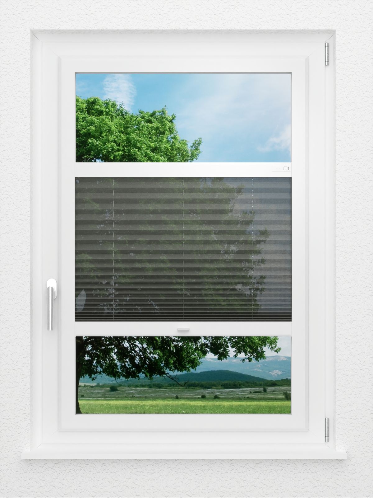 Detailansicht LYSEL HOME Plissé 112A Nero