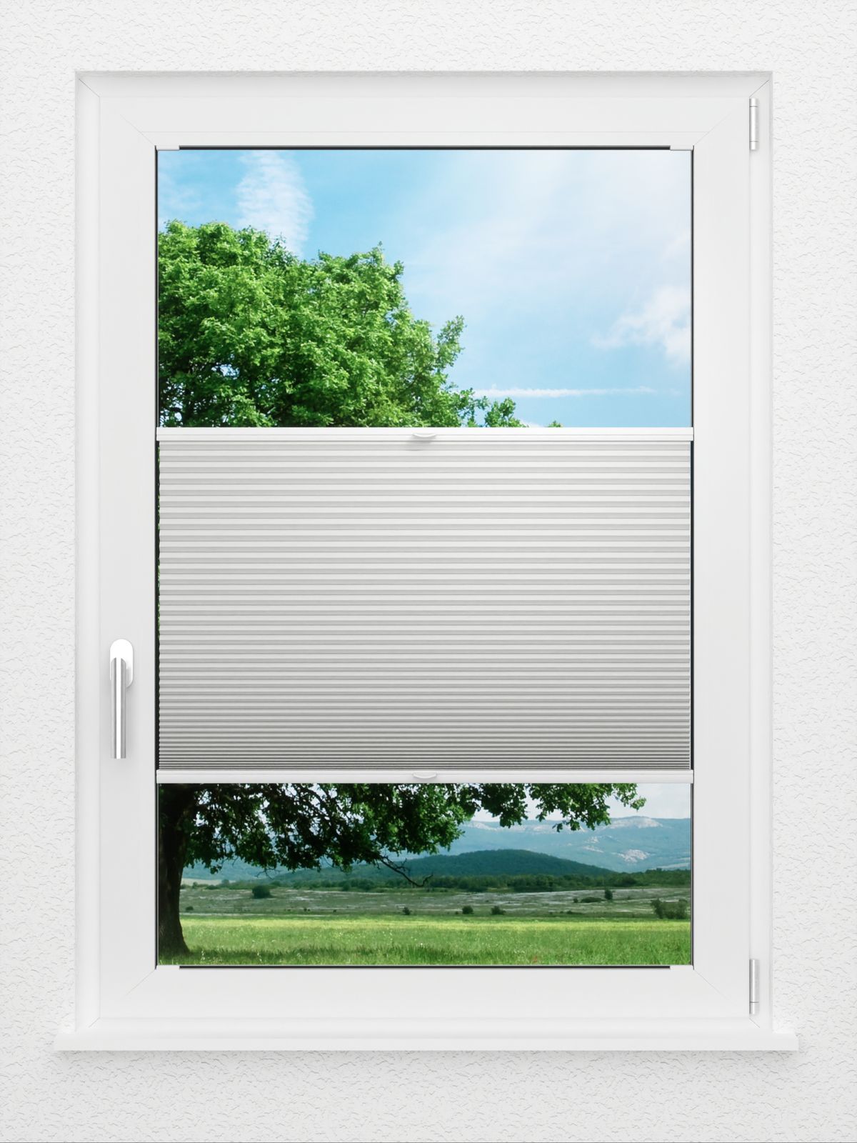 Detailansicht LYSEL HOME plissé 006A nid d'abeille