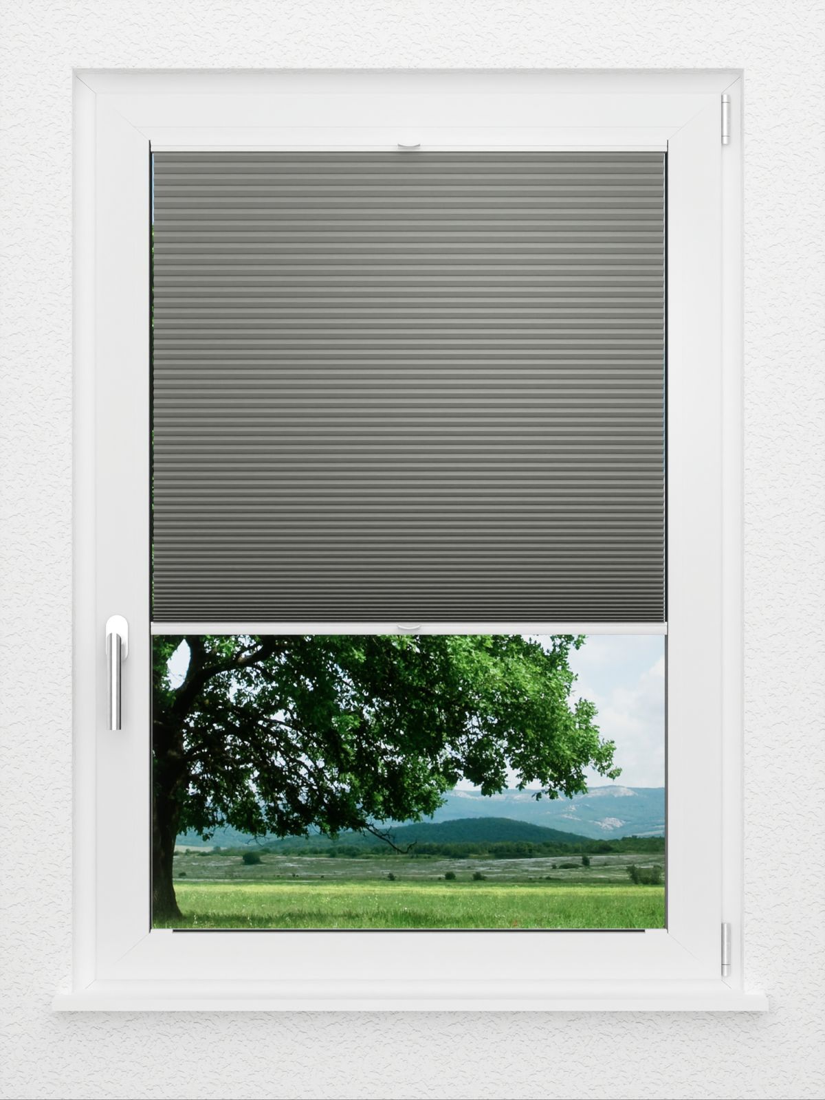 Detailansicht LYSEL HOME plissé 002A nid d'abeille