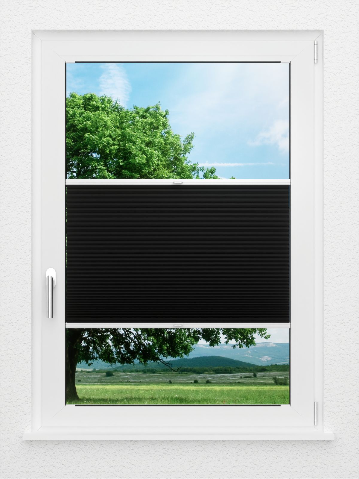 Detailansicht LYSEL HOME plissé 026A nid d'abeille