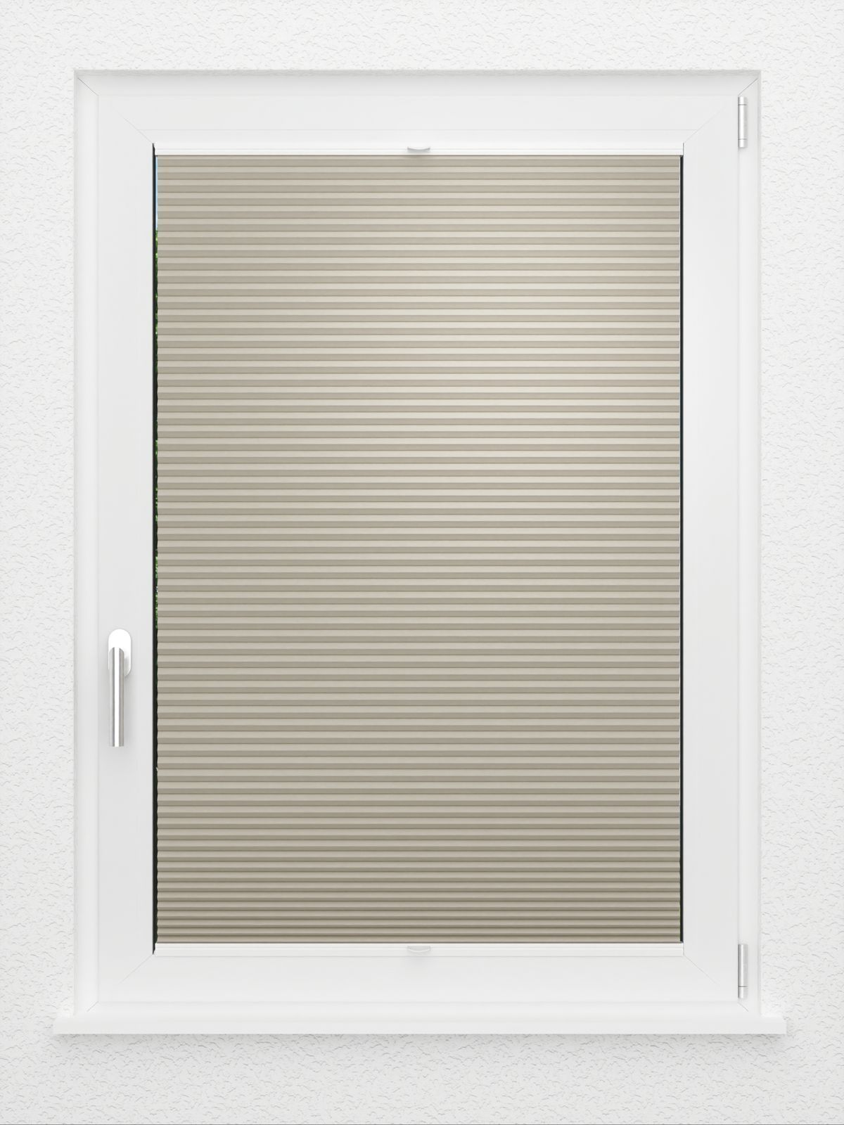 Detailansicht LYSEL HOME plissé nid d'ab. 001A Alba LI