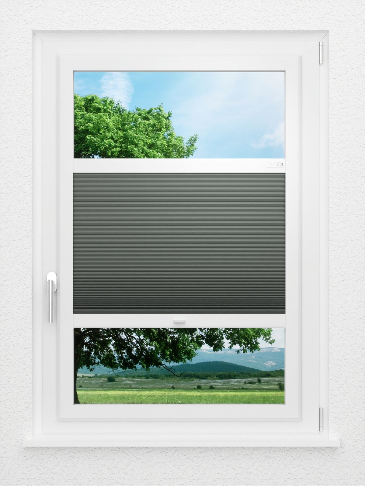 Detailansicht LYSEL HOME Plissee 039A Alba LI Wabe