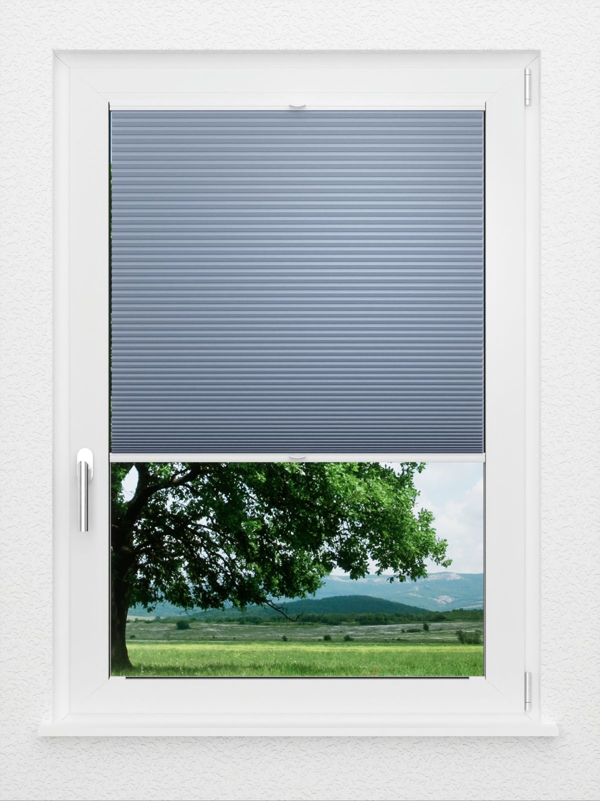 Detailansicht LYSEL HOME plissé nid d'ab. 029A Alba LI