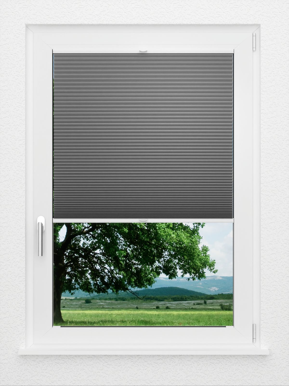 Detailansicht LYSEL HOME plissé nid d'ab. 007A Alba LI