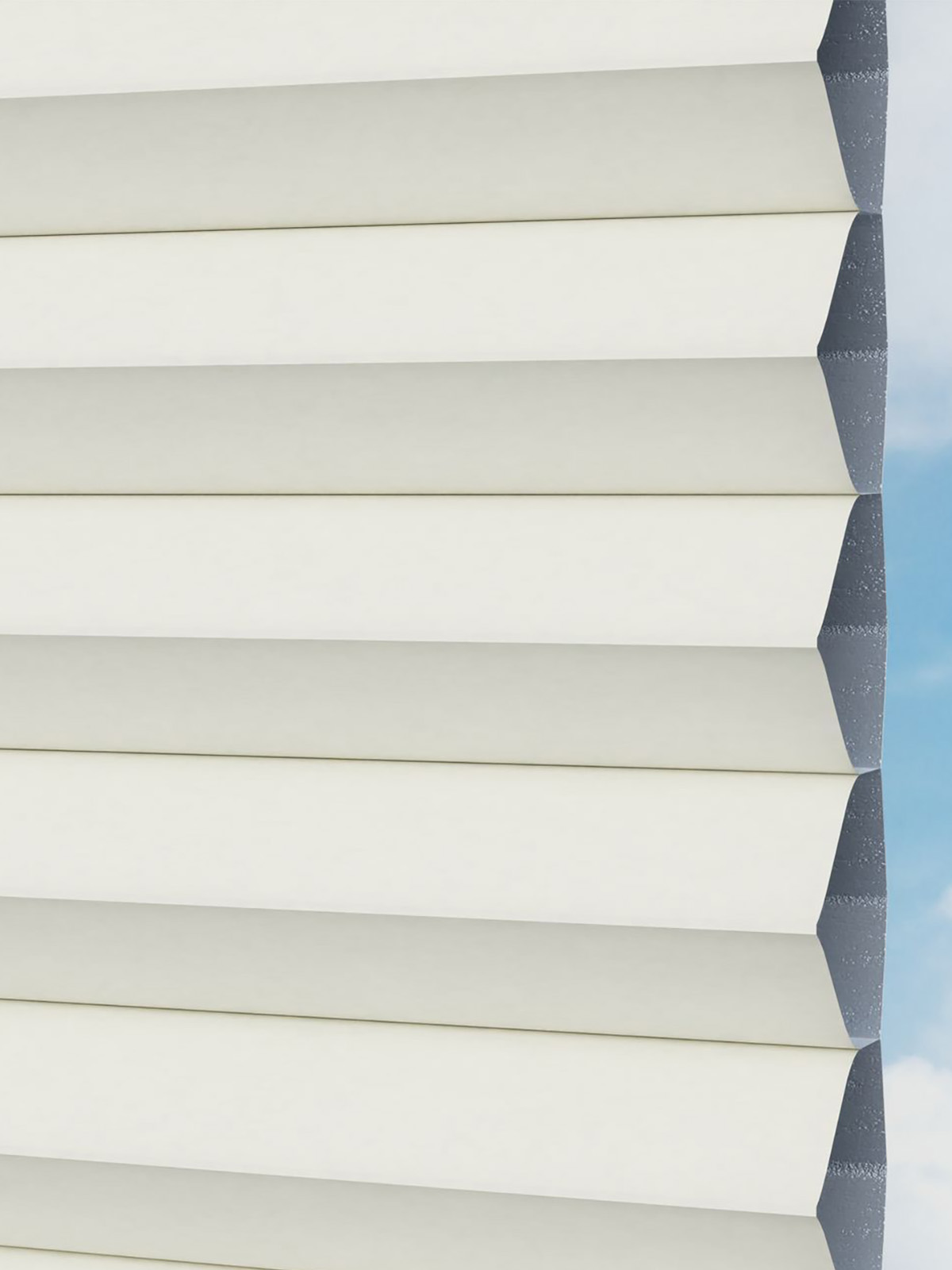 Detailansicht LYSEL HOME Plissé 015A nid d'abeille