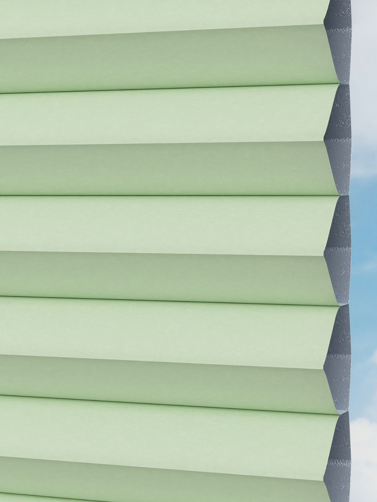 Detailansicht LYSEL HOME Plissé 021A nid d'abeille