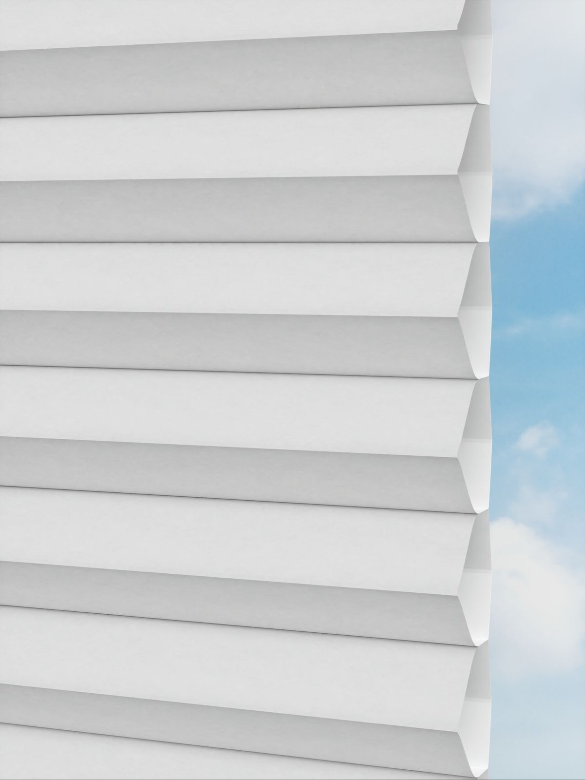 Detailansicht LYSEL HOME Plissé nid d'ab. 003A Alba LI