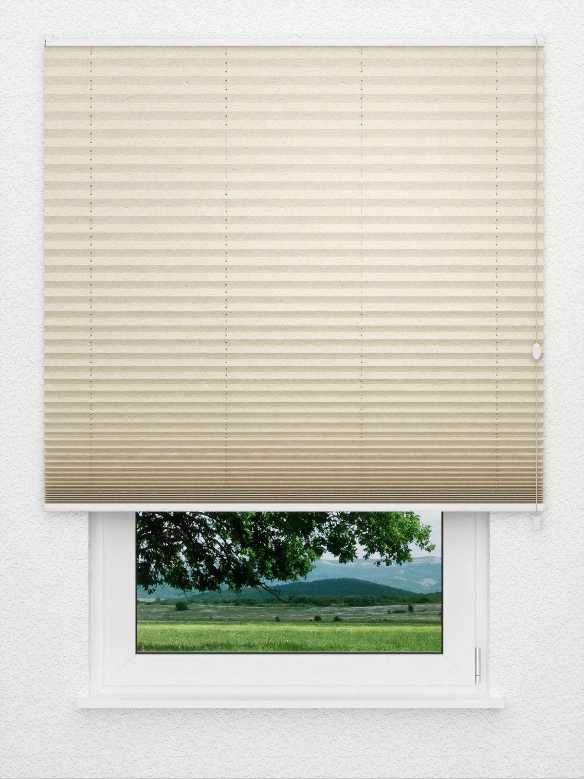 Detailansicht plissé Crush Perl 02.0509