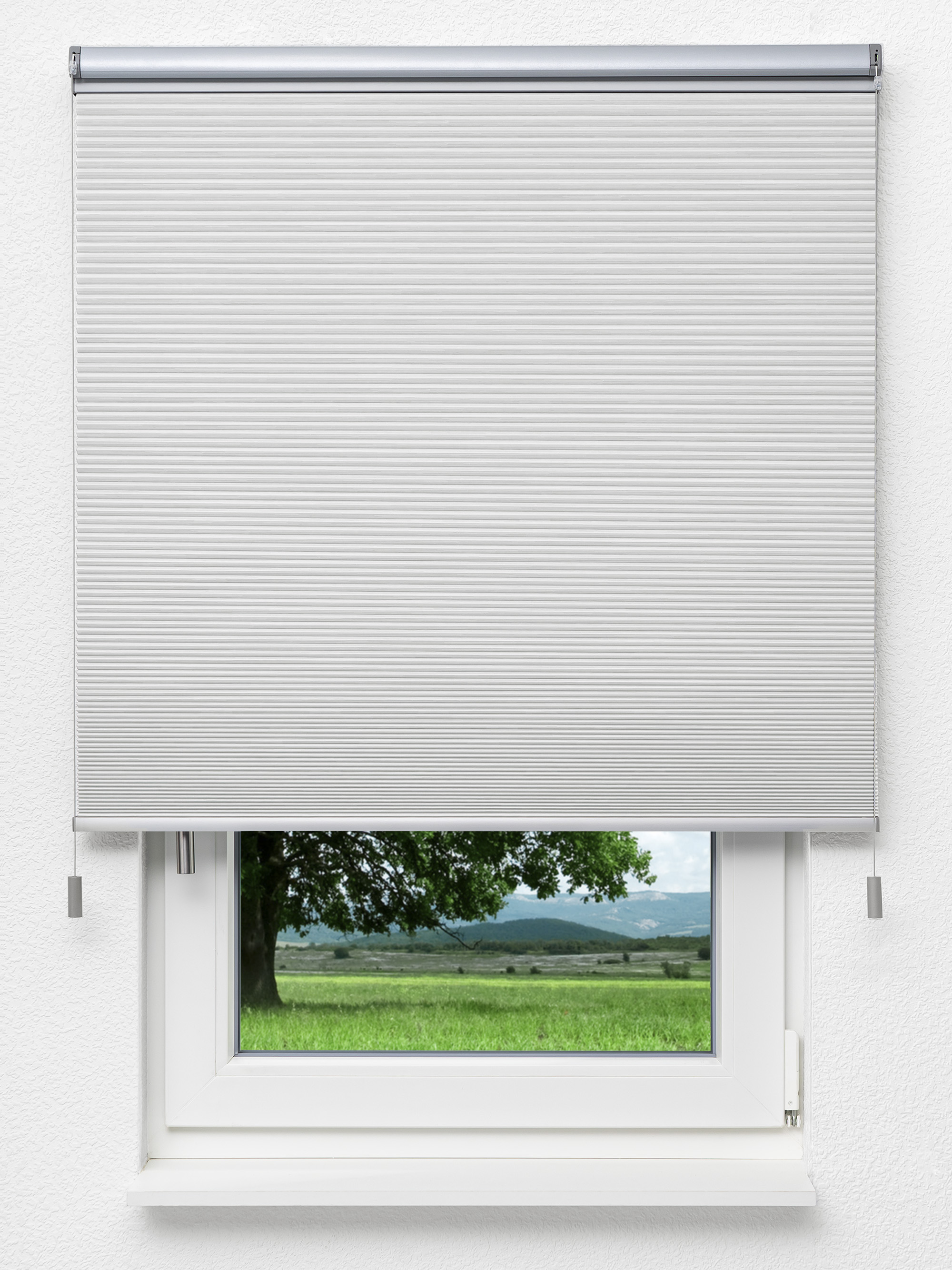 Detailansicht Plissé nid d'ab. Lines BO Comb 9009.6154