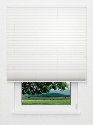 Plissé Crêpe B1 1001.1104 Fensteransicht