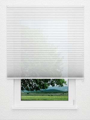 plissé Crush Light 6500.1808 Fensteransicht