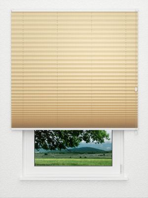 plissé Satin Stripes 3010.1804 Fensteransicht