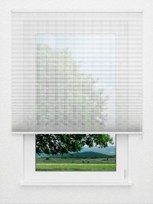 Store plissé Treillis Light 7101.9705 Fensteransicht