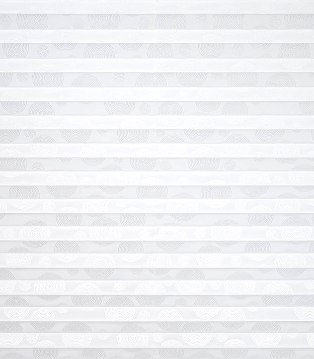 Detailansicht Plissé Glossy Circles 5701.0115