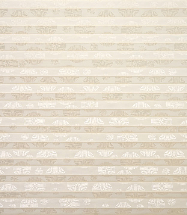 Detailansicht Plissé Glossy Circles 5702.1251