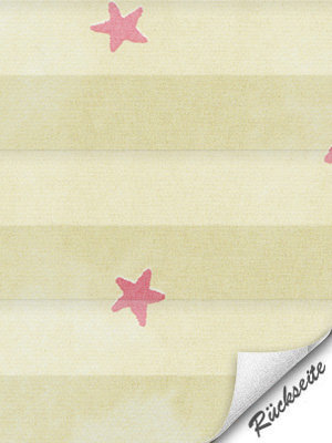 Vue détaillée disponible. - Cliquez ici Stoff Plissee Maßanfertigung Little Star 12.683