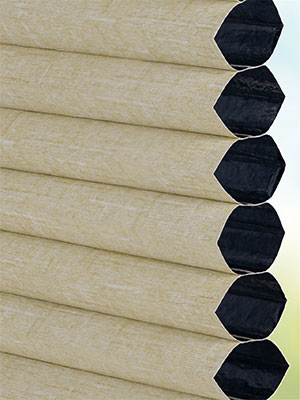 Vue détaillée disponible. - Cliquez ici Stoff Plissee Maßanfertigung Comb Comb Cloth color denim 91.235