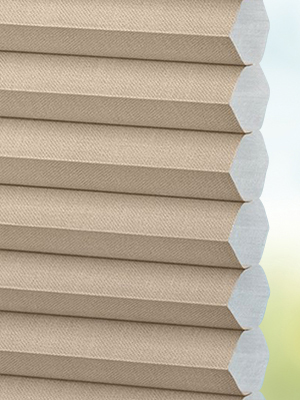 Vue détaillée disponible. - Cliquez ici Stoff Plissee Maßanfertigung DUETTE® Florencia 73.329