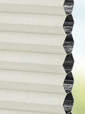 Vue détaillée disponible. - Cliquez ici Stoff Plissee Maßanfertigung DUETTE® Florencia Blackout 02.429