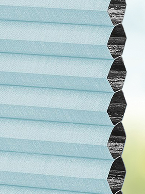 Vue détaillée disponible. - Cliquez ici Stoff Plissee Maßanfertigung DUETTE® Florencia Blackout 27.429