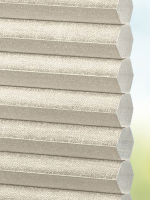 Vue détaillée disponible. - Cliquez ici Stoff Plissee Maßanfertigung DUETTE® Cinco 21.629