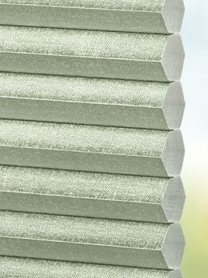 Vue détaillée disponible. - Cliquez ici Stoff Plissee Maßanfertigung DUETTE® Cinco 87.629