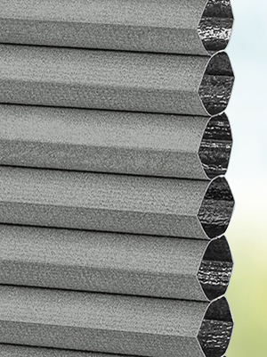 Vue détaillée disponible. - Cliquez ici Stoff Plissee Maßanfertigung DUETTE® Perea Blackout 20.729