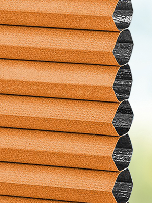 Vue détaillée disponible. - Cliquez ici Stoff Plissee Maßanfertigung DUETTE® Perea Blackout 11.729