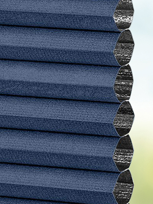 Vue détaillée disponible. - Cliquez ici Stoff Plissee Maßanfertigung DUETTE® Perea Blackout 65.729