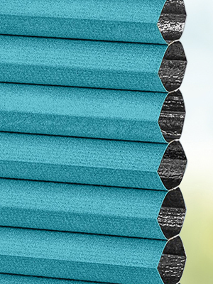 Vue détaillée disponible. - Cliquez ici Stoff Plissee Maßanfertigung DUETTE® Perea Blackout 07.729