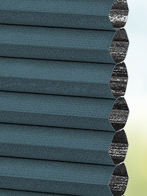 Vue détaillée disponible. - Cliquez ici Stoff Plissee Maßanfertigung DUETTE® Perea Blackout 28.729