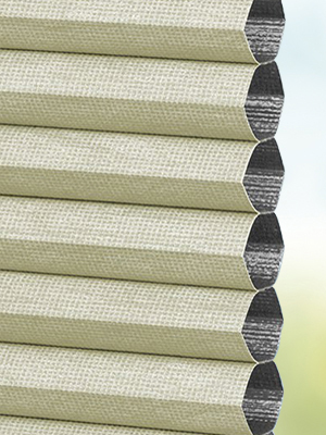 Vue détaillée disponible. - Cliquez ici Stoff Plissee Maßanfertigung DUETTE® Peonia Blackout 21.929