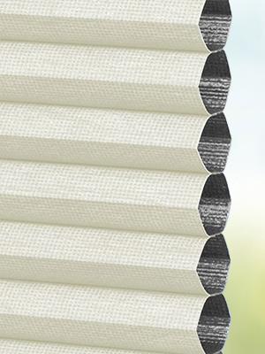 Vue détaillée disponible. - Cliquez ici Stoff Plissee Maßanfertigung DUETTE® Peonia Blackout 91.929