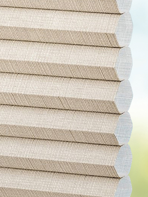 Vue détaillée disponible. - Cliquez ici Stoff Plissee Maßanfertigung DUETTE® Yagruma 73.439