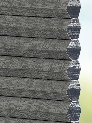 Vue détaillée disponible. - Cliquez ici Stoff Plissee Maßanfertigung DUETTE® Tabor Blackout 30.539