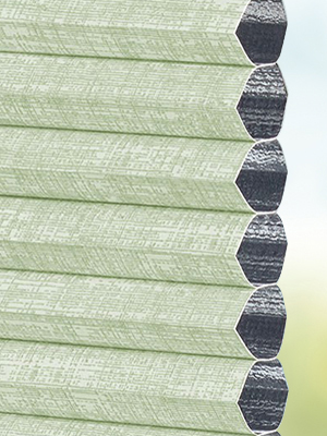 Vue détaillée disponible. - Cliquez ici Stoff Plissee Maßanfertigung DUETTE® Tabor Blackout 49.539