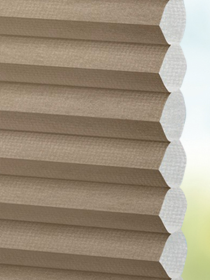 Vue détaillée disponible. - Cliquez ici Stoff Plissee Maßanfertigung DUETTE® Cayamo 50.089