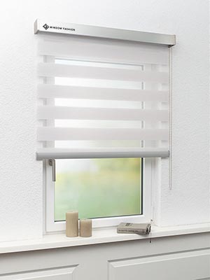 Detailansicht verfügbar. - Hier Klicken! Stoff Rollo Maßanfertigung Store jour/nuit Sargas 5509.7205