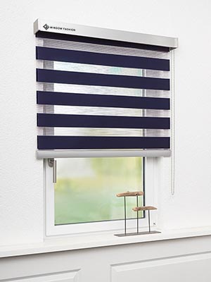 Detailansicht verfügbar. - Hier Klicken! Stoff Rollo Maßanfertigung Store jour/nuit Alkes 5505.7010