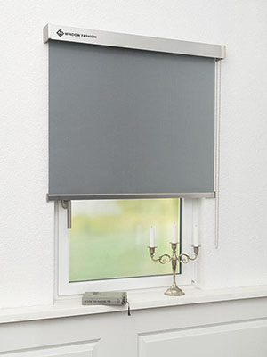 Detailansicht verfügbar. - Hier Klicken! Stoff Rollo Maßanfertigung Store occultant Miram 5509.4621w