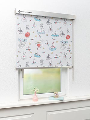 Detailansicht verfügbar. - Hier Klicken! Stoff Rollo Maßanfertigung Store occultant Tiaki 5501.4902