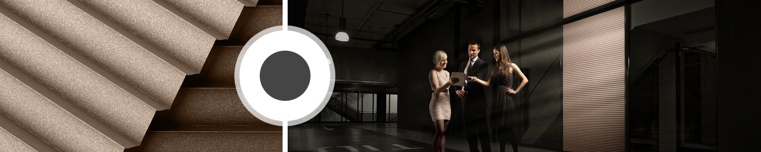 guter Sicht-, Licht- und Wärmeschutz durch Verdunkelungsplissees Verdunklungsplissees