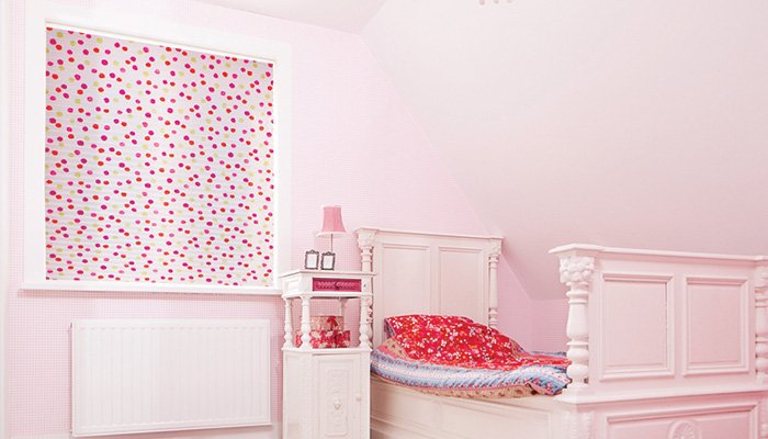 Plissee im Kinderzimmer