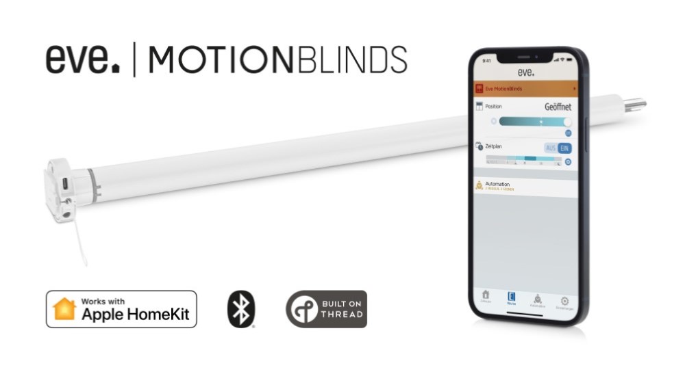 Eve MotionBlinds Rollo-App Eve MotionBlinds Solution